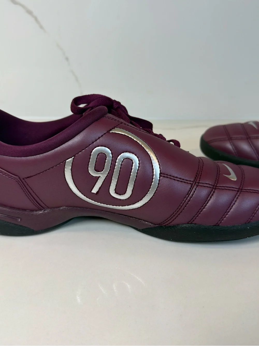 Nike Total 90 3 SP Soccer Turf Shoes mens size 10 HJ9351-600 Bordeaux 2024